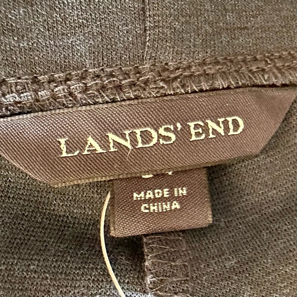 Lands End Women’s Sz XS (2-4) Navy Blue Midi A Line Knit Skirt Capsule Wardrobe - Picture 5 of 6